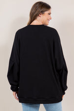 PREORDER: Ribbed Pullover in Four Colors