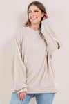 PREORDER: Ribbed Pullover in Four Colors