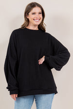 PREORDER: Ribbed Pullover in Four Colors