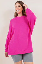 PREORDER: Ribbed Pullover in Four Colors