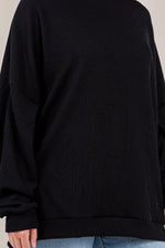 PREORDER: Ribbed Pullover in Four Colors