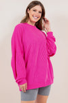 PREORDER: Ribbed Pullover in Four Colors