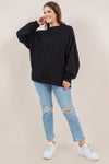 PREORDER: Ribbed Pullover in Four Colors