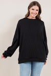 PREORDER: Ribbed Pullover in Four Colors