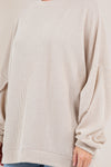 PREORDER: Ribbed Pullover in Four Colors