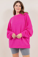 PREORDER: Ribbed Pullover in Four Colors
