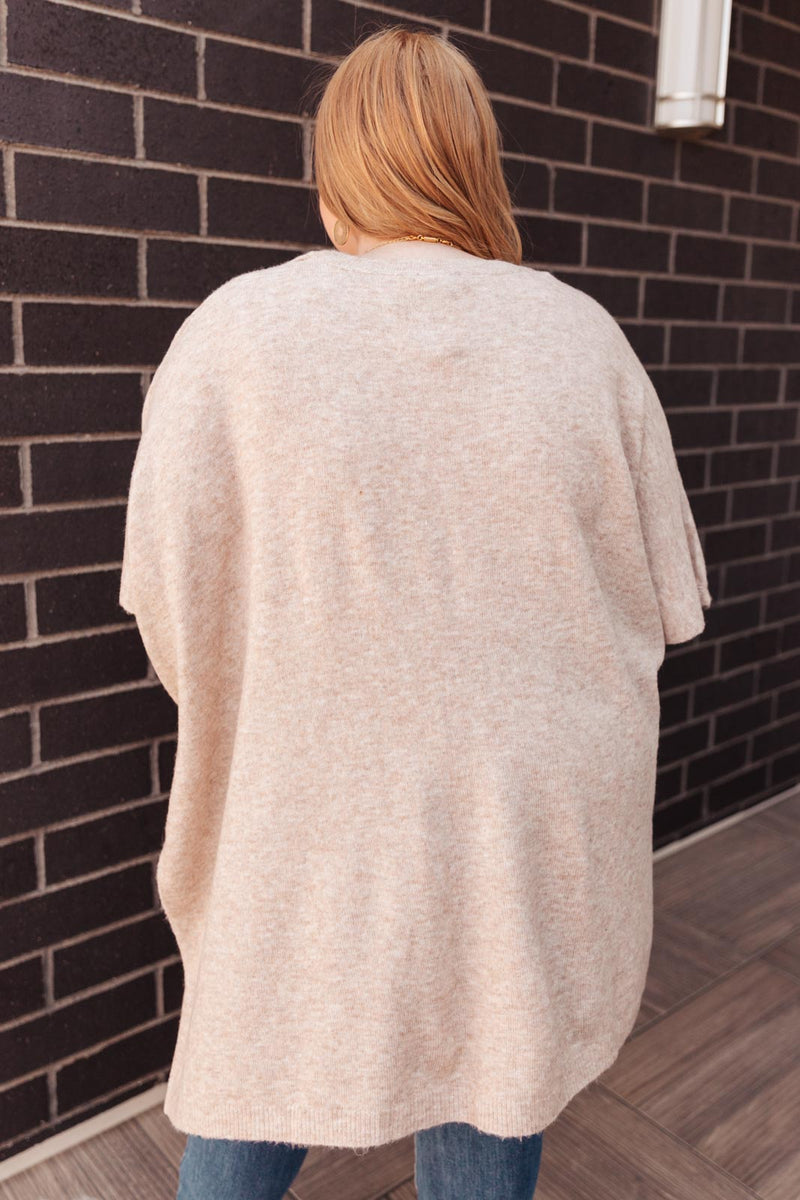 Pocket Poncho in Natural