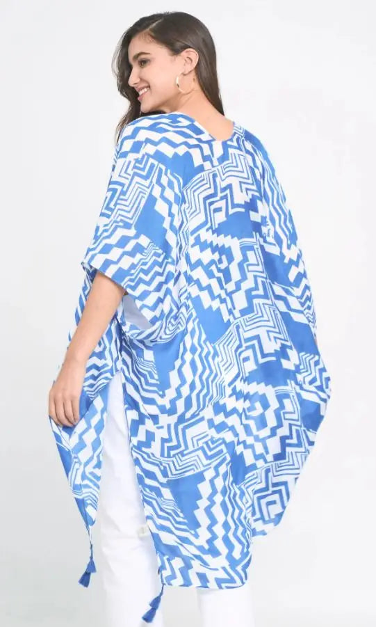 PREORDER: Geometric Print Kimono