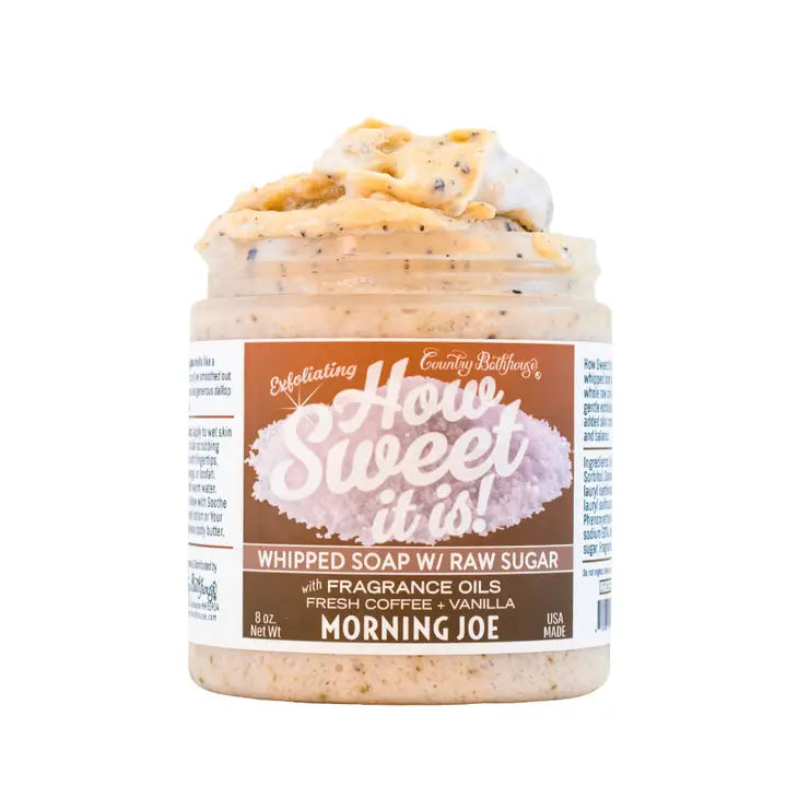 PREORDER: Exfoliating Whipped Soap in Assorted Scents