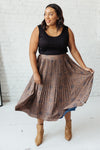 Cathedral Pleated Skirt