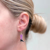 PREORDER: Witch's Stockings Halloween Enamel Dangle Earrings