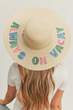 PREORDER: Always On Vacay Sequin Sun Hat
