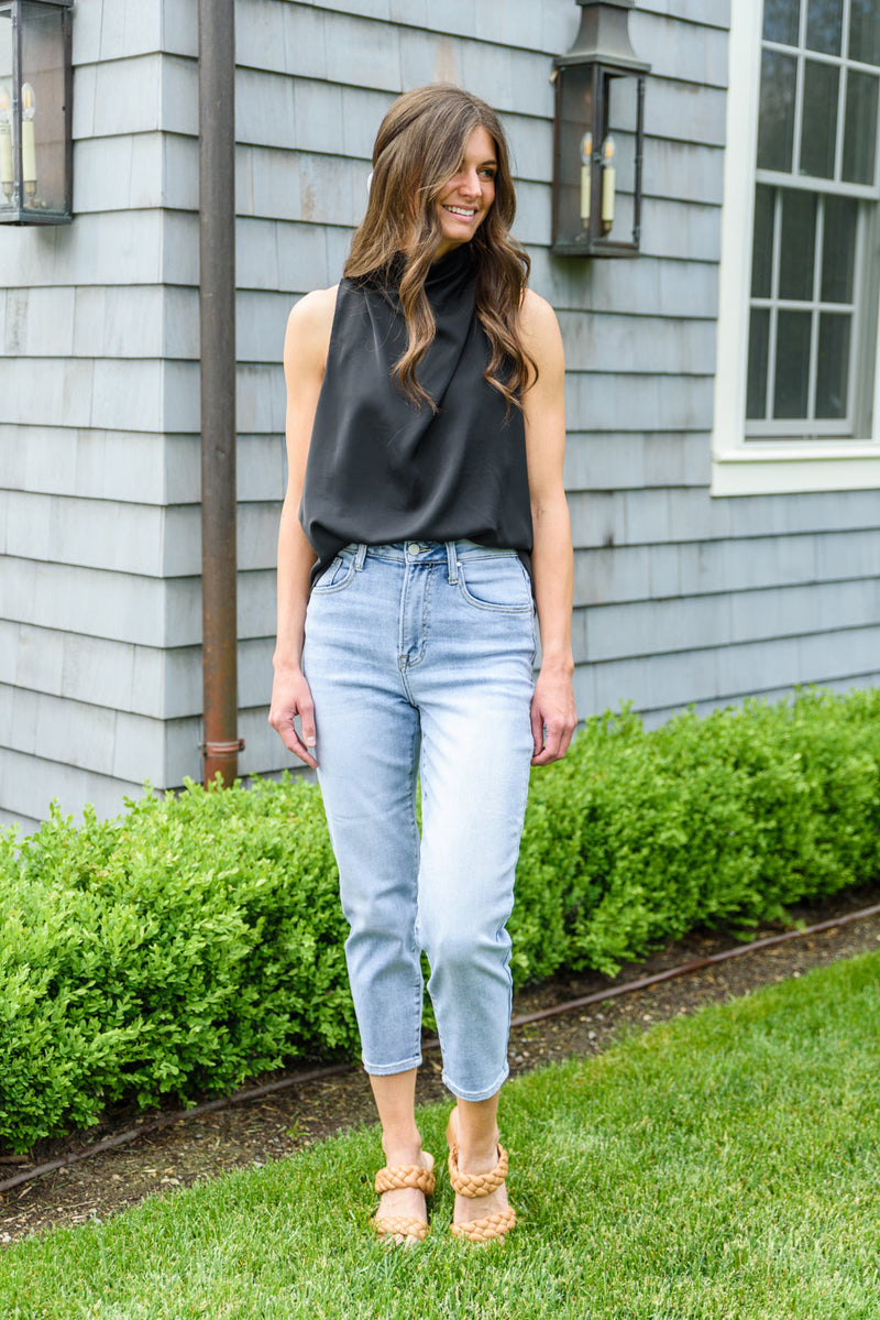 Risen A-Game Mom Fit Jeans