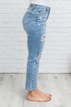 Judy Blue Florence High Waist Destroyed Boyfriend Jeans