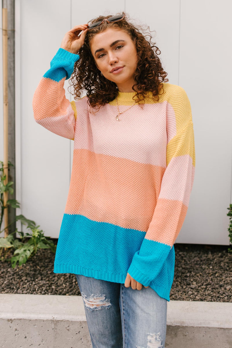 A Block of Sunshine Sweater