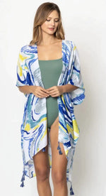 PREORDER: Abstract Print Kimono