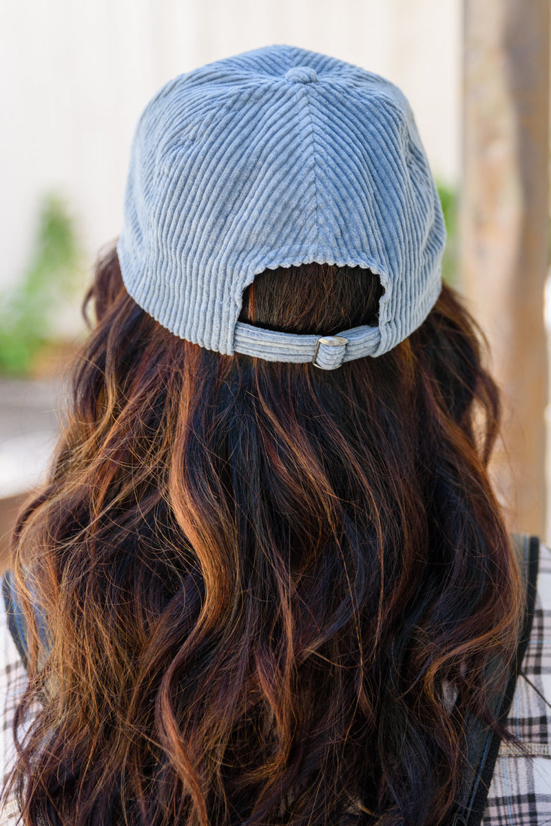 All Smiles Corduroy Hat