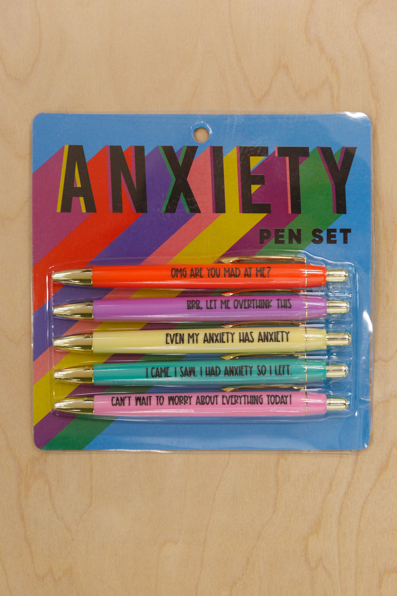 Anxiety Pen Set