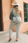 Arm And A Leg Jumpsuit In Gray