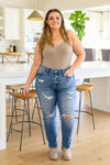 Judy Blue Ashley Hi-Waist Destroyed Boyfriend Jeans