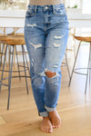 Judy Blue Ashley Hi-Waist Destroyed Boyfriend Jeans