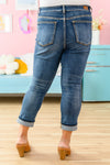 Judy Blue Ashton Cuffed Skinny Capri