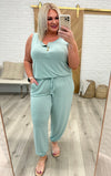 Relaxing Weekend Sleeveless Jumpsuit