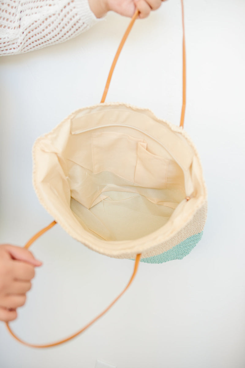 Beach Bag In Blue