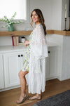 Beachside Babe Kimono In Ivory