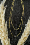 Bella Layered Link Necklace