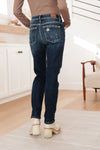 Judy Blue Bleach Splash Boyfriend Jeans