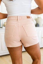 Judy Blue Brittany Mid Rise Cut Off Shorts