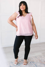 Blush & Shimmer Blouse