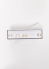 Bold In Gold Box Earring Set