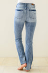 Judy Blue Brecken Hi-Waist Minimal Destroy Bootcut Jeans