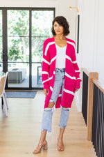 Brighter is Better Striped Cardigan