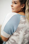 Camouflage Blues Top