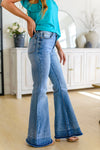 Judy Blue Candace High Rise Tummy Control Release Hem Flares