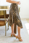 Carefree Animal Print Skirt