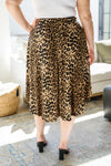 Carefree Animal Print Skirt