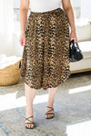 Carefree Animal Print Skirt