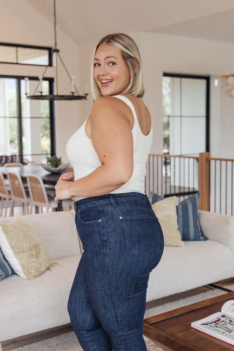 Carefree Seamless Reversible Tank in Ivory