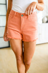 Judy Blue Casey Mid Rise Cut Off Shorts