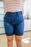 Judy Blue Cassidy Denim Biker Shorts