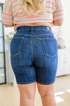 Judy Blue Cassidy Denim Biker Shorts