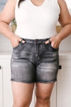 Judy Blue Undone Edges Shorts