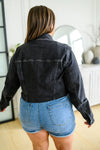 Judy Blue Charlie Cropped Denim Jacket