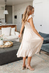 Clear View Dress in Oatmeal