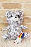 Coloring Animal Plushie in 4 Options