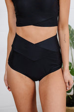 Come Sail Away Swim Bottoms In Black